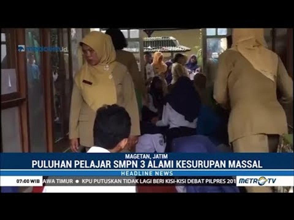 Puluhan Pelajar SMP di Magetan Alami Kesurupan Massal