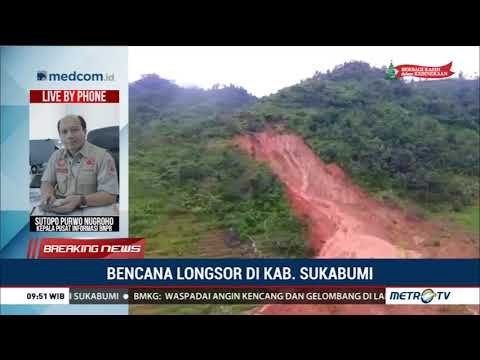 BNPB: Potensi Longsor Susulan di Sukabumi Cukup Tinggi