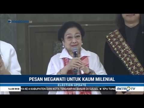 Pesan Megawati untuk Kaum Milenial