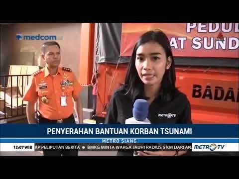 Basarnas Kirim Bantuan untuk Korban Tsunami Selat Sunda