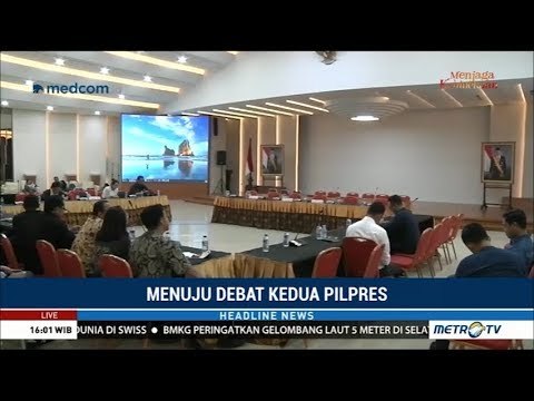 KPU Siapkan Format Baru Debat Kedua Pilpres 2019