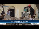 Warga Lampung Selatan Mulai Bersihkan Puing Reruntuhan Akibat Tsunami