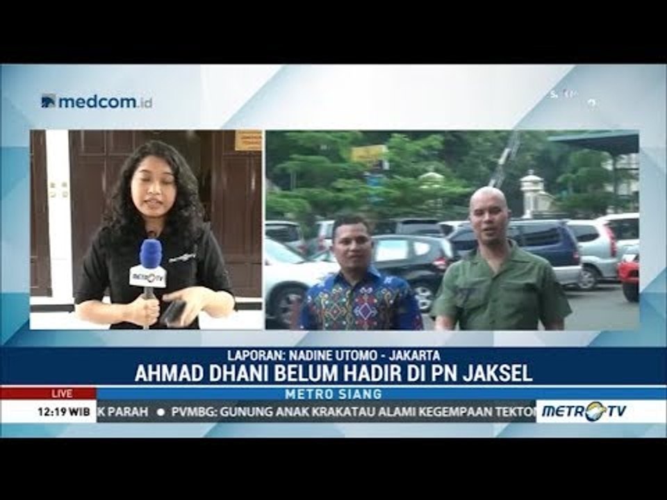 Ahmad Dhani Jalani Sidang Vonis