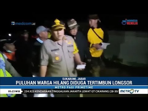 Kapolres Sukabumi Pantau Evakuasi Korban Longsor