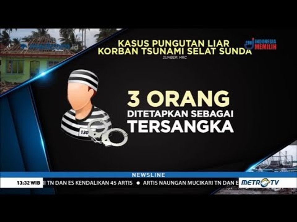 Daftar Kasus Pungutan Liar Korban Tsunami Selat Sunda