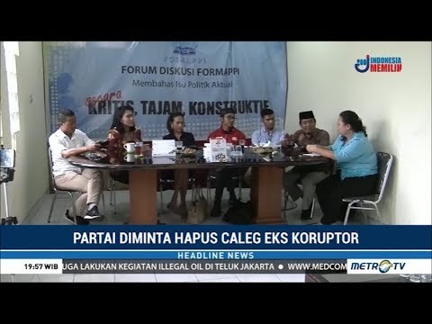 Formappi Dukung Caleg Eks Koruptor Dibatalkan Parpol