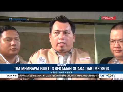 TKN Jokowi-Ma'ruf Serahkan Bukti 3 Rekaman Hoaks Surat Suara