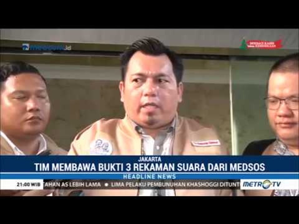 TKN Jokowi-Ma'ruf Serahkan Bukti 3 Rekaman Hoaks Surat Suara