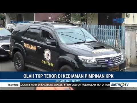 Polisi Olah TKP Rumah Ketua KPK Agus Rahardjo