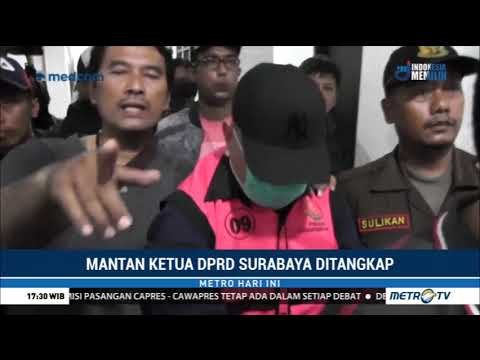 Penangkapan Mantan Ketua DPRD Surabaya Diwarnai Aksi Kejar-Kejaran