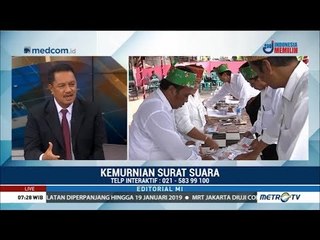 Isu yang Mengotori Kemurnian Surat Suara