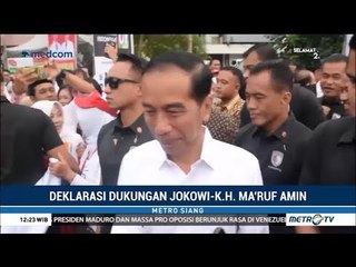 Jokowi-Ma'ruf Didukung Alumni 9 Perguruan Tinggi di Semarang