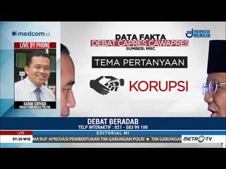 Detik-detik Jelang Debat Perdana 17 Januari 2019