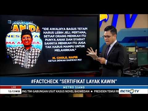 Fact Check: Sertifikat Layak Kawin