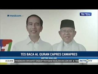 Jokowi-Ma'ruf Siap Tes Baca Alquran