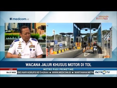 Wacana Jalur Khusus Motor di Jalan Tol