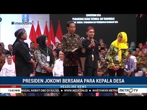 Jokowi Hadiri Sosialisasi Dana Desa di Surabaya