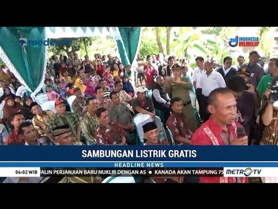 1.000 Keluarga di Jepara Diberi Sambungan Listrik Gratis