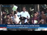 Jokowi Bagikan Sertifikat Kelola Hutan Sosial