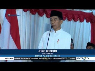 Jokowi Klarifikasi Tudingan Kriminalisasi Ulama