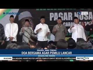 Ribuan Pesilat Pagar Nusa Deklarasi Dukung Jokowi
