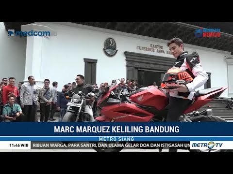 Marquez Keliling Bandung Naik Bandros