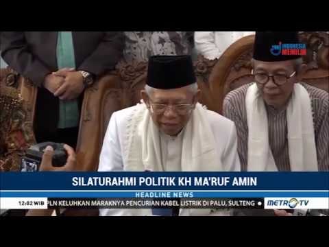 Ma'ruf Amin Temui Santri Ponpes Al-Itqon Semarang