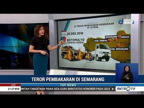Misterius! Teror Pembakaran Kendaraan di Jateng