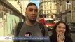 Gilets jaunes : Présents par hasard près des Champs-Elysées, des touristes hallucinés témoignent - Regardez
