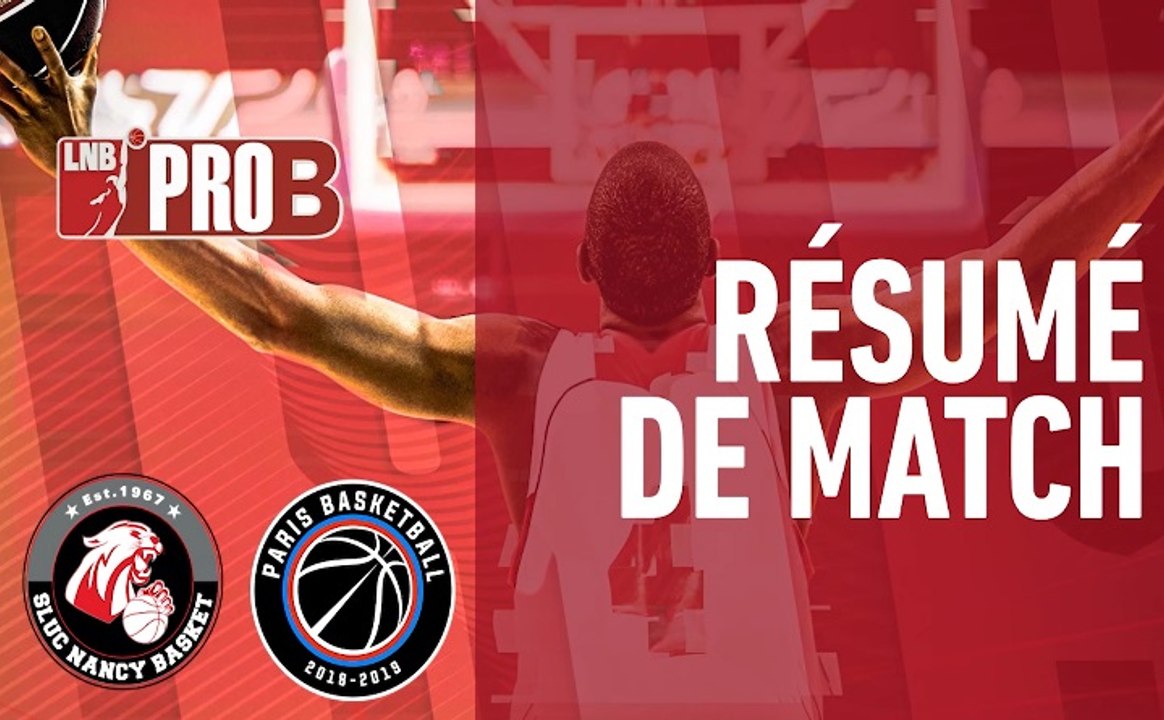 PRO B : Nancy vs Paris (J22)