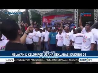 Nelayan Watu Ulo Jember Dukung Jokowi-Ma'ruf