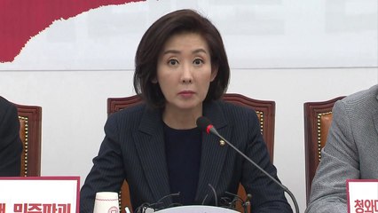 나경원 "3대 날치기 악법, 좌파 장기집권 플랜" / YTN