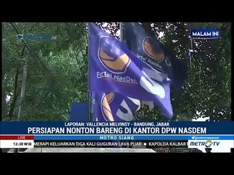 NasDem Jabar Ajak Milenial Nobar Debat Perdana Pilpres