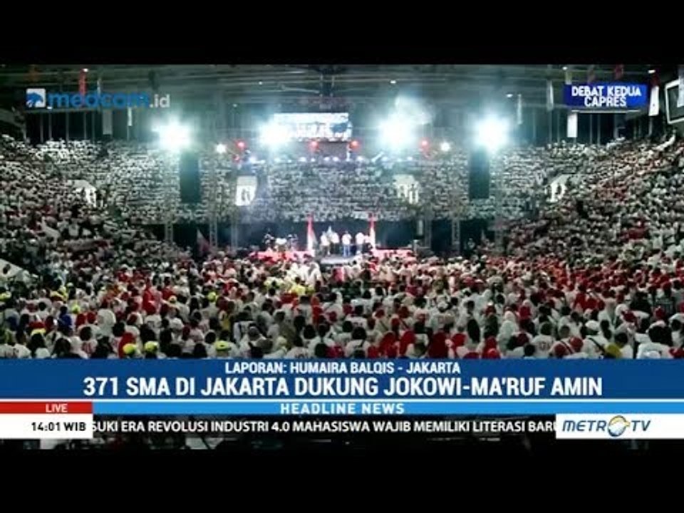 Alumni 371 SMA se-Jakarta Bersatu Dukung Jokowi-Ma'ruf