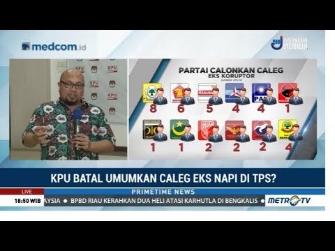 Mengapa Daftar Caleg Eks Koruptor tak Diumumkan di TPS ?