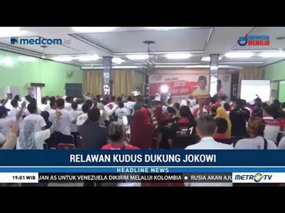 Relawan Kudus Siap Menangkan Jokowi-Ma'ruf