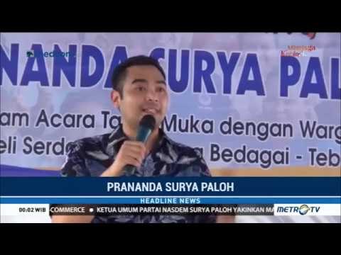 Prananda Paloh Ajak Masyarakat Pilih Caleg Pemuda