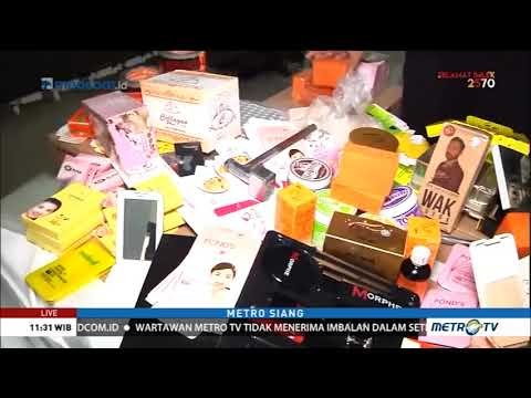 BPOM Ungkap Sindikat Pembuat Kosmetik Palsu di Kalideres