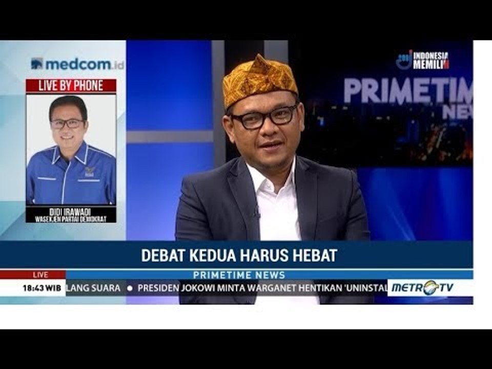 Jurus Jitu Jokowi vs Prabowo di Debat II Pilpres