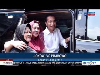 Jokowi akan Berangkat ke Lokasi Debat Usai Salat Maghrib