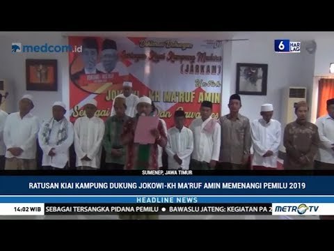 Ribuan Warga Kampar Deklarasi Dukung Jokowi-Ma'ruf