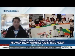 Relawan Jokowi-Amin se-Eropa Gelar Temu Akbar di Belanda