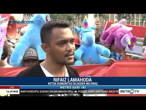 Komunitas Blogger Milenial Gelar Aksi Save Unicorn