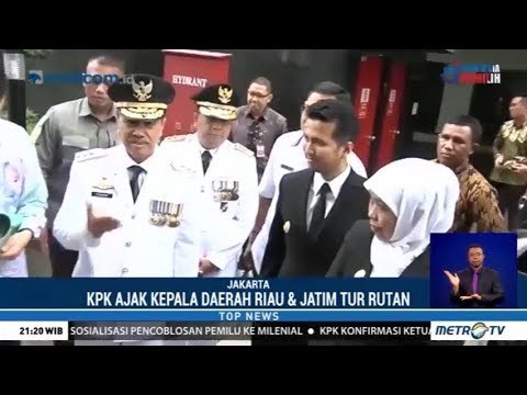 KPK Ajak Kepala Daerah Jatim dan Riau Tur Rutan
