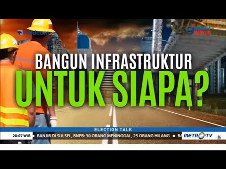 RI Jor-joran Infrastruktur, untuk Siapa?