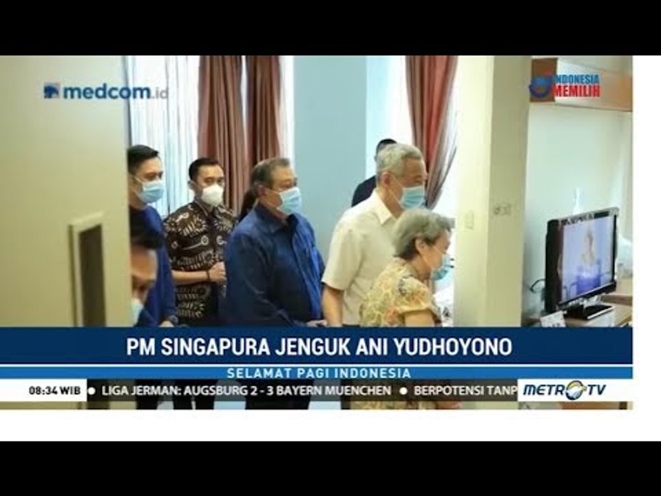PM Singapura Jenguk Ani Yudhoyono