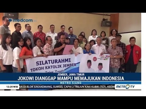 Tokoh Katolik di Jember Dukung Jokowi-Ma'ruf