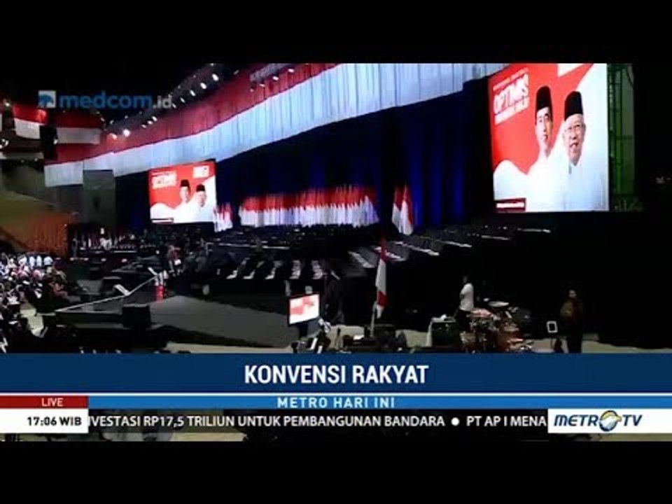 Jokowi akan Sampaikan Pidato Kebangsaan di Konvensi Rakyat
