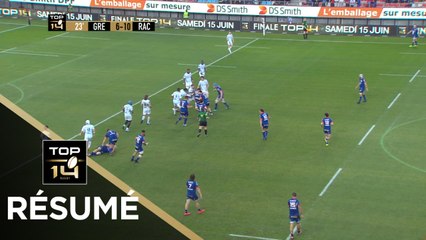 TOP 14 - Résumé  Grenoble-Racing 92: 16-34 - J19 - Saison 2018/2019