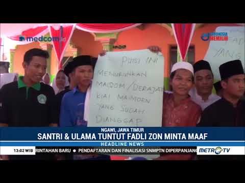Santri di Ngawi Kecam Puisi Fadli Zon